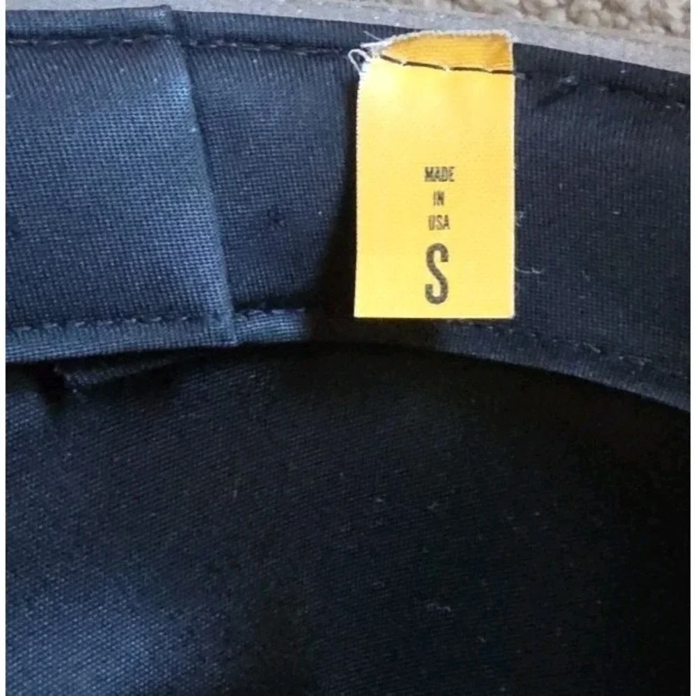 Vtg‎ 90s Wilsons Genuine Leather Suede Fedora Mens Size S  Made In USA Safari